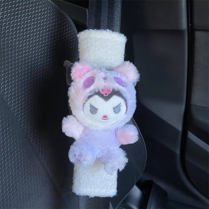 Kawaii Hello Kitty Car Seat Belt Cover – Cute & Comfortable Protector Pad