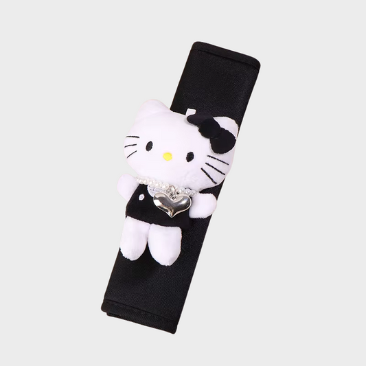 Kawaii Hello Kitty Car Seat Belt Cover – Cute & Comfortable Protector Pad